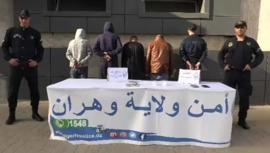 Démantèlement d’un réseau de narcotrafiquants à Oran