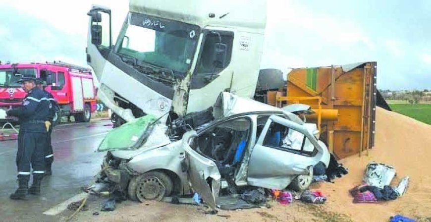 Accidents de la route : 41 morts et 193 blessés en une semaine