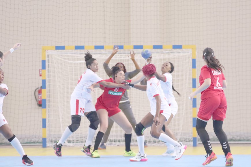 Nos handballeuses s’inclinent face au Congo 