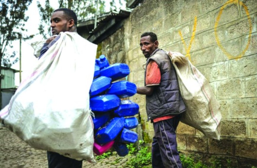 Dans un marché d’Addis Abeba… : Rien ne se perd, tout se transforme !