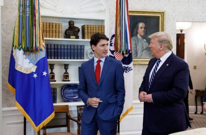 Inquiet sur les droits de douane : Trudeau a rencontré Trump en Floride