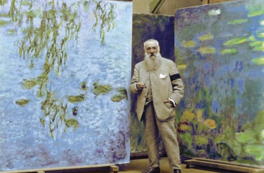 Nymphéas de l’artiste peintre Monet  : Grand intérêt d’une galeriste