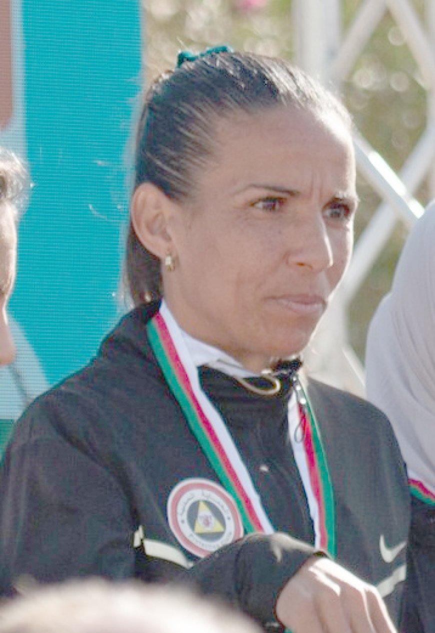 Malika Derbal : 1re place au semi-marathon (21 km), Alger :