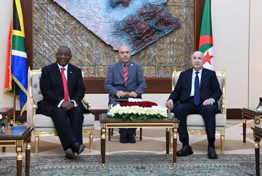 Algérie-Afrique du Sud : signature de cinq mémorandums d’entente