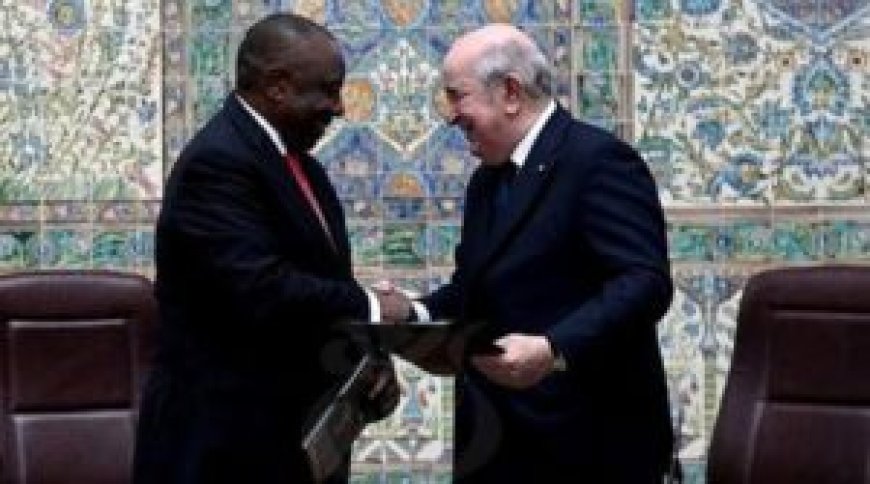 Tebboune et Ramaphosa coprésident la cérémonie de signature de mémorandums d’entente