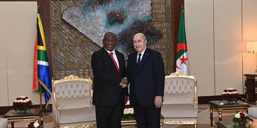 Discours historique du Président Ramaphosa au CIC: L’axe Alger-Pretoria se renforce