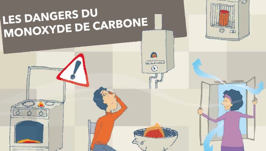 Monoxyde de carbone : le ministère de l’Intérieur appelle les citoyens à la vigilance