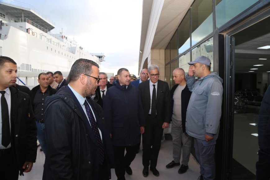 Travaux de réaménagement au Port d’Alger : Le coup de gueule de Sayoud