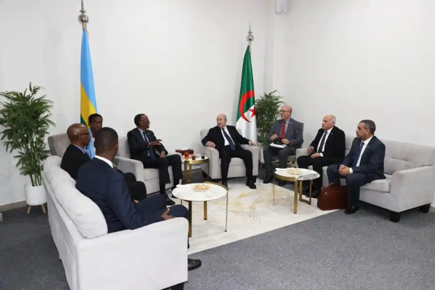 À Nouakchott, le président Tebboune reçoit son homologue rwandais