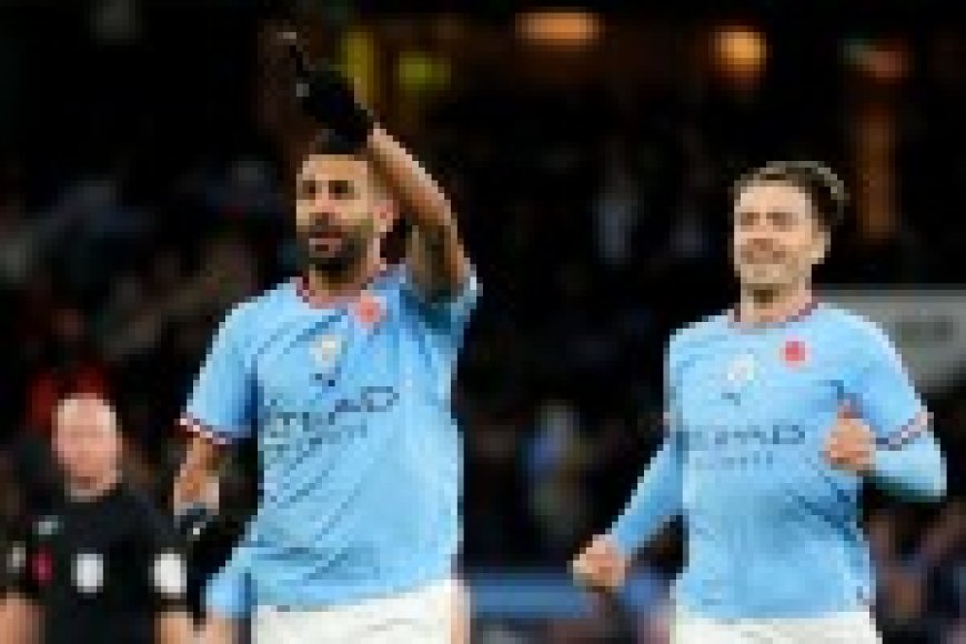 Man City : Mahrez retrouve le chemin des filets en League Cup face à Chelsea (Vidéo)