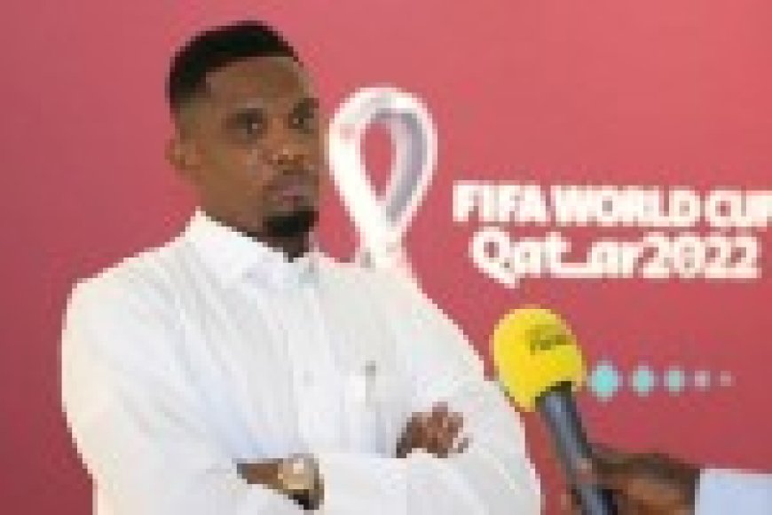 Eto'o voit le Cameroun en finale contre le Maroc