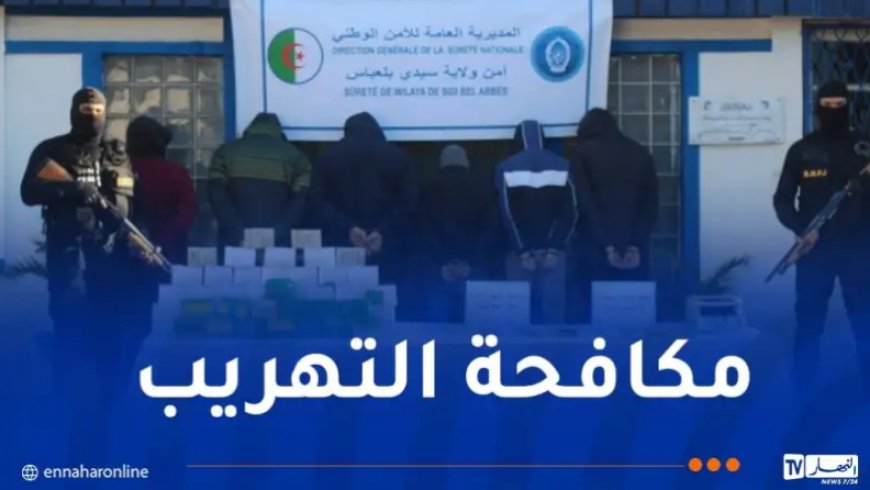 Sidi Bel Abbès : arrestation de six Marocains et saisie d’une grande quantité de drogue