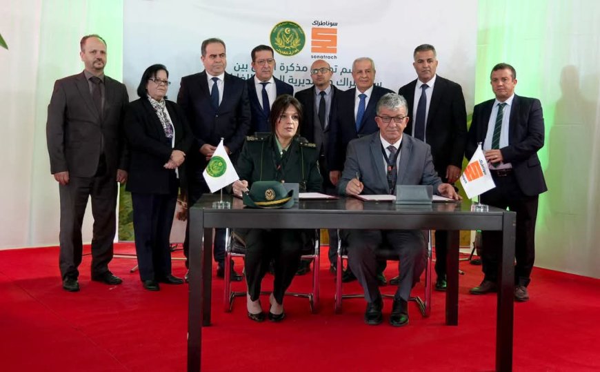 Stratégie climatique de Sonatrach: signature d’un protocole d’accord avec la DGF