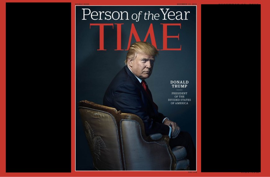 Donald Trump a été désigné Personnalité de l’année par le magazine Time