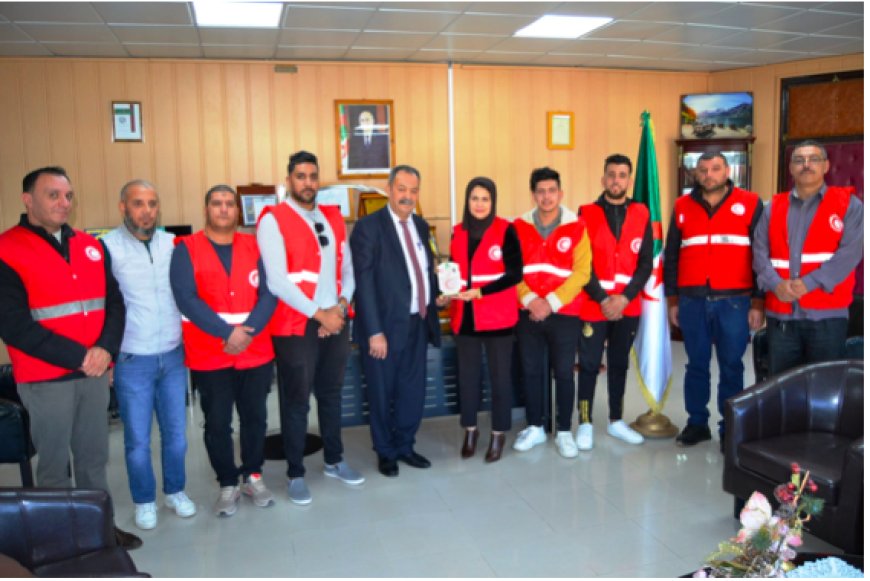 Volontariat en milieu estudiantin à Skikda : Croissant-Rouge et université unissent leurs forces