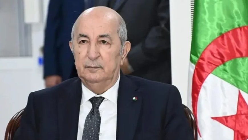 Arrivée du président Tebboune au Palais de la culture pour présider une présentation sur le développement et la modernisation de la capitale