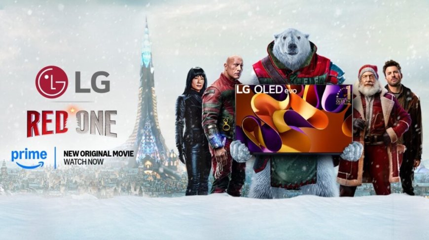 LG Electronics propose à ses clients le nouveau blockbuster « Red One », disponible sur Prime Video