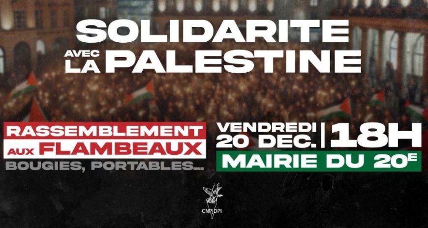 Rassemblements devant les mairies en France pour exiger un cessez-le-feu « immédiat et pérenne » à Gaza