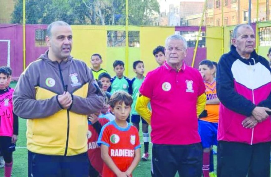 Association La Radieuse : Coup d'envoi du tournoi  hiver-foot