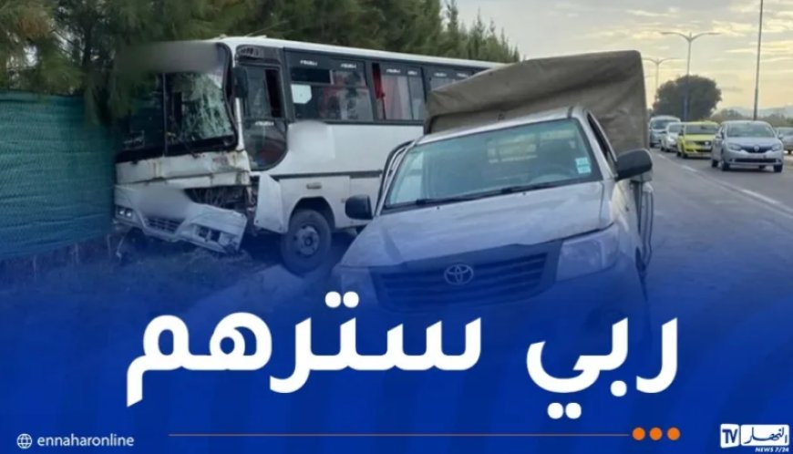 Sétif : plusieurs blessés après une collision entre un véhicule et un bus