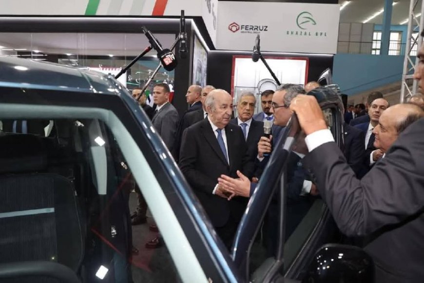 Tebboune à la Foire de la Production nationale : Focus sur le Groupe Stellantis et l’industrie automobile nationale