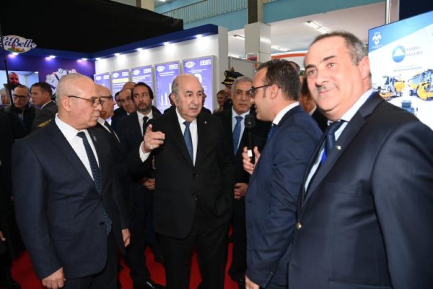 Foire de la production algérienne: Tebboune visite les stands