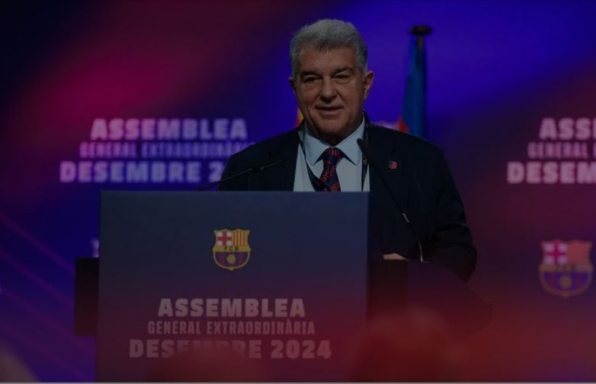 Laporta assure avoir négocié le meilleur accord de l’histoire avec un équipementier