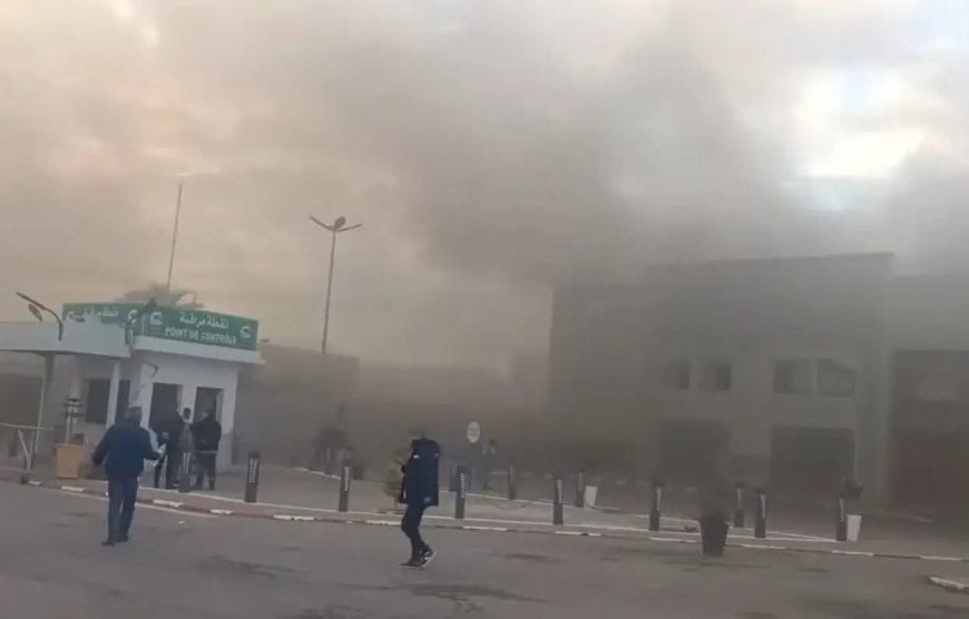 Alger : Incendie maîtrisé à la gare routière du Caroubier