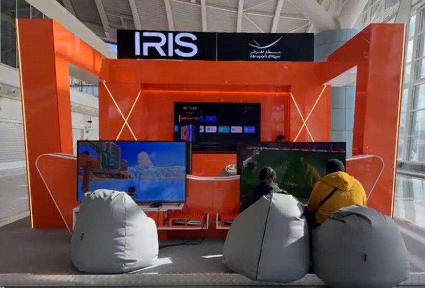 Iris inaugure un espace de divertissement à l’aéroport international d’Alger.