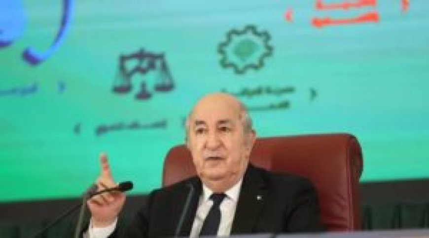 Le président Tebboune : «Nous sommes au service du peuple, et ce n’est pas de la démagogie !»