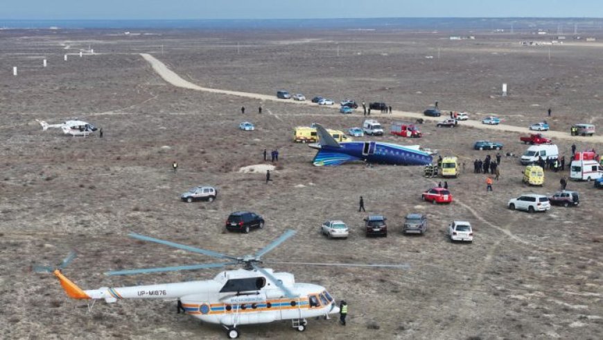 Crash d’un avion d’Azerbaijan Airlines au Kazakhstan :  Au moins 32 survivants 