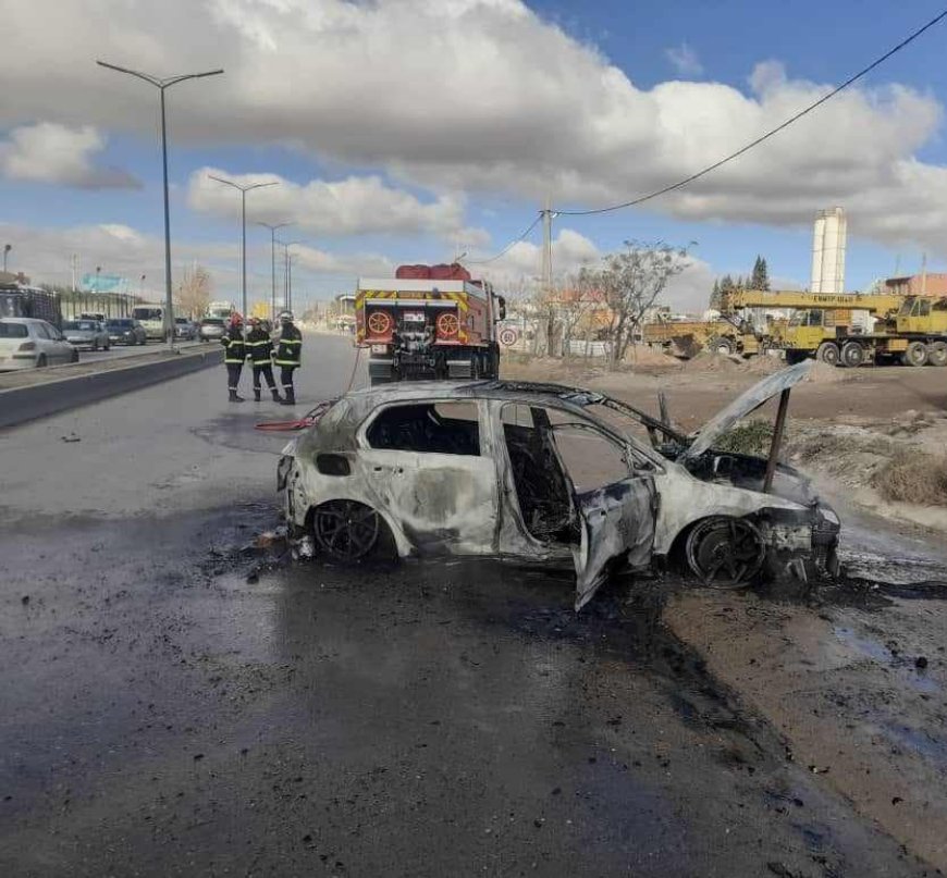 Un véhicule a été complètement calciné : Sept blessés dans deux accidents à Sétif