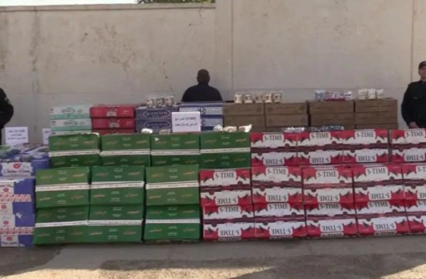 Alger : Saisie de produits de tabac contrefaits