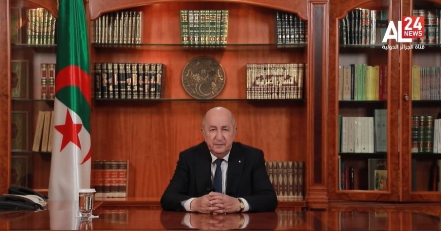 Nouvel an 2025: Le président Tebboune présente ses vœux aux algériens (Vidéo)