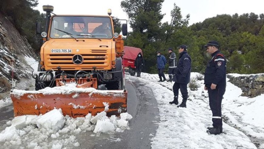 Routes coupées en raison de la neige: Retour à la normale du trafic routier