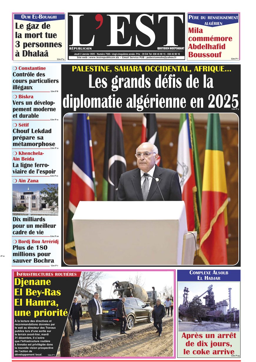 Jeudi 2 janvier 2025