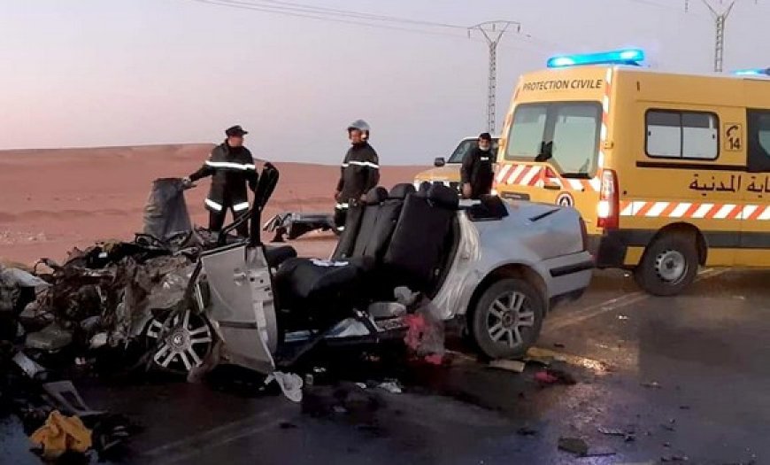 Accidents de la route : 54 morts et 238 blessés en une semaine